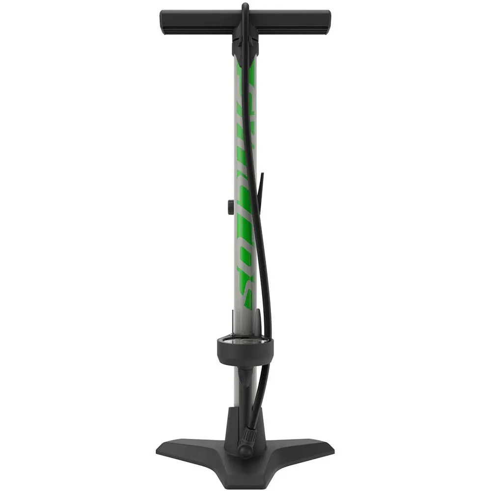 Syncros Vernon 3.0 Standpumpe, Fade grey / green, 160psi Syncros Vernon 3.0 Standpumpe, Fade grey / green, 160psi