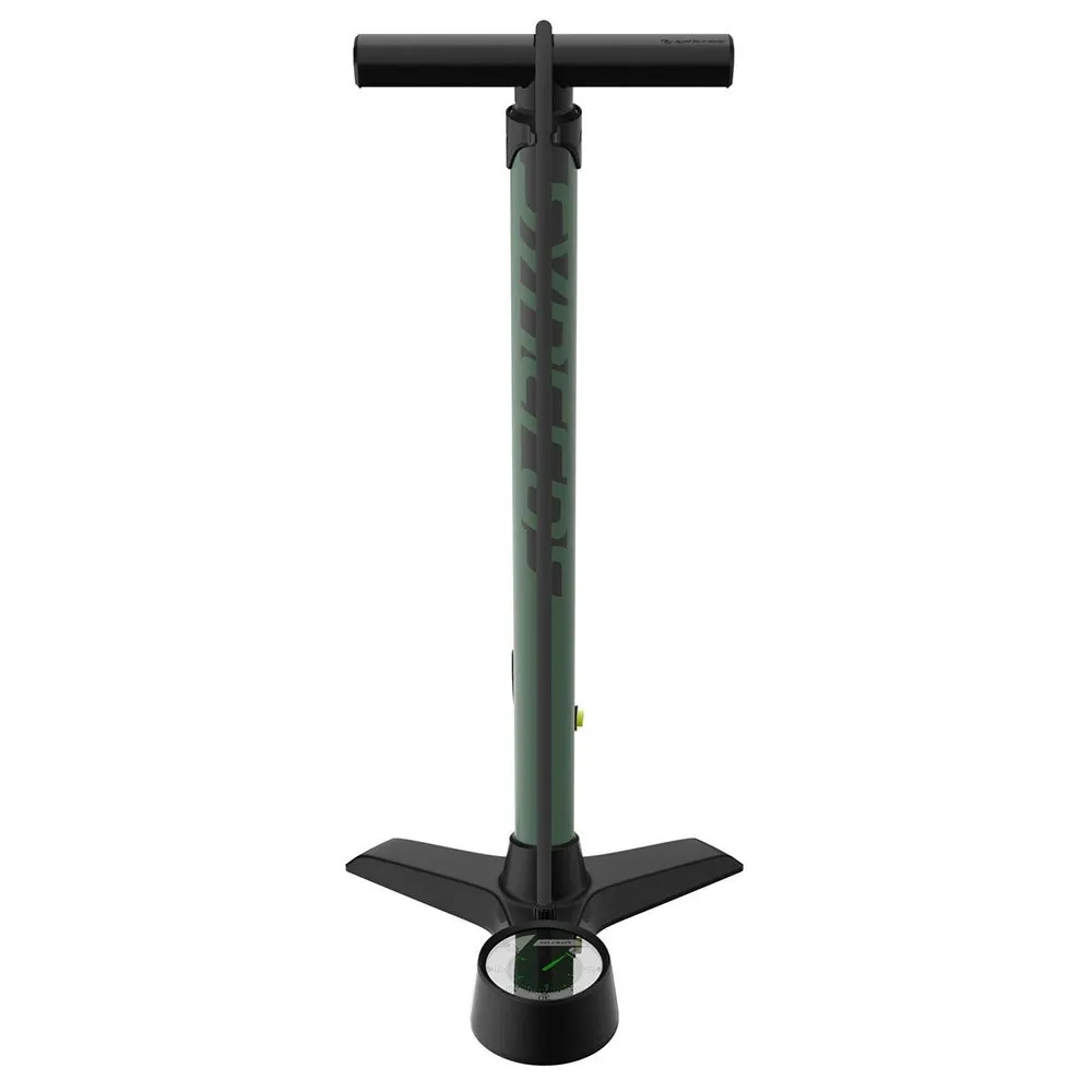 Syncros Vernon 3.0 Tubeless Ready Standpumpe, Camo green, 40psi Syncros Vernon 3.0 Tubeless Ready Standpumpe, Camo green, 40psi