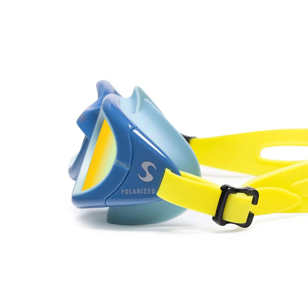 Synergy Trisight Silicone Schwimmbrille unisex, Blue / gold, One Size Synergy Trisight Silicone Schwimmbrille unisex, Blue / gold, One Size