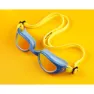 Synergy Trisight Silicone Schwimmbrille unisex, Blue / gold, One Size