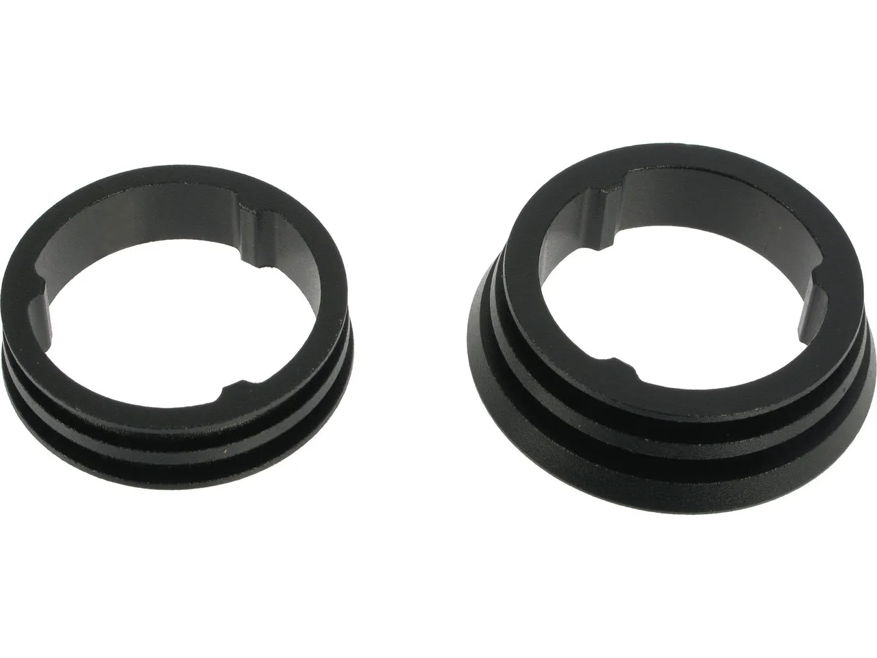 Syntace Mega Spacer Distanzring für Megaforce2 / SuperSpin tapered, Schwarz, 10mm