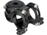 Syntace MegaForce2 31,8 Vorbau mit TwinFix Aufnahme, Schwarz, 60mm 6°