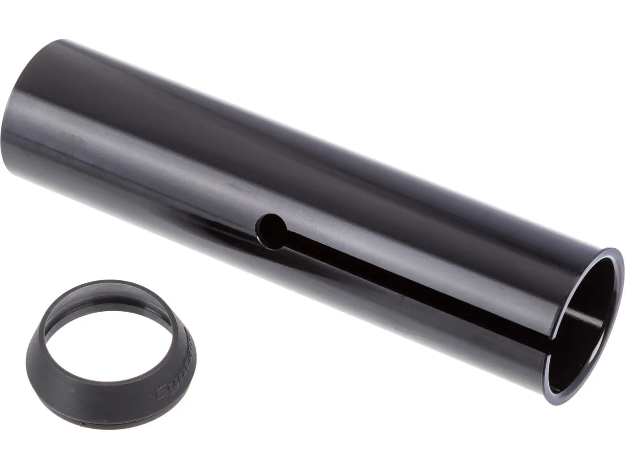Syntace Post Shim 30.9 Reduzierhülse, Schwarz, 34.9mm auf 30.9mm