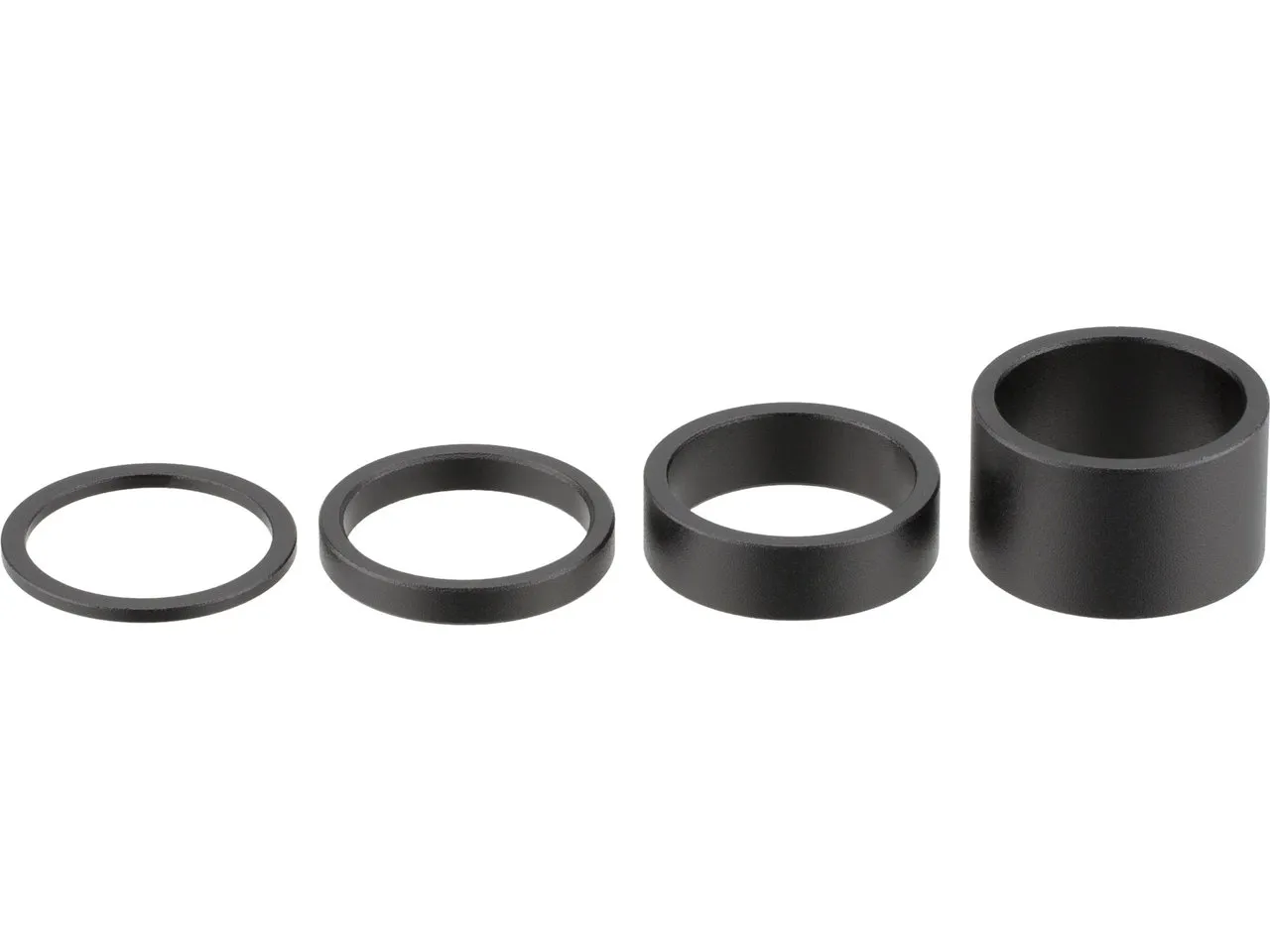 Syntace Spacer Set Universal, Raceblack, 1 1/8" Syntace Spacer Set Universal, Raceblack, 1 1/8"