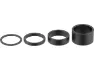 Syntace Spacer Set Universal, Raceblack, 1 1/8"