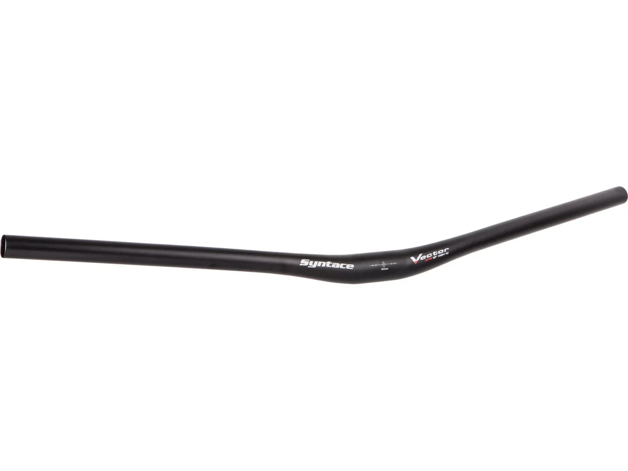 Syntace Vector 7075 High10 31.8 10 mm Riser Lenker, Raceblack, 780mm 12° Syntace Vector 7075 High10 31.8 10 mm Riser Lenker, Raceblack, 780mm 12°