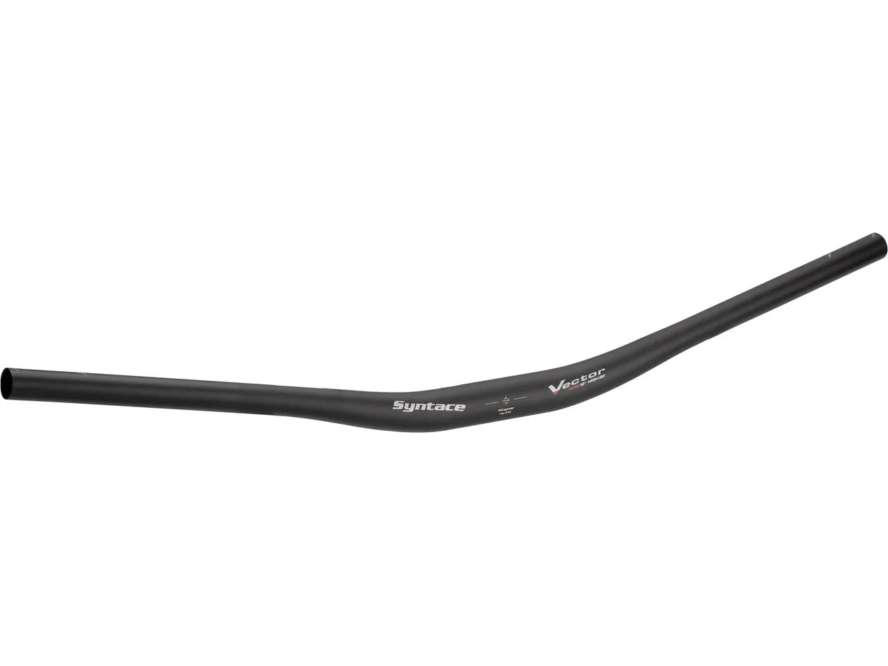 Syntace Vector 7075 High20 31.8 20 mm Riser Lenker Syntace Vector 7075 High20 31.8 20 mm Riser Lenker