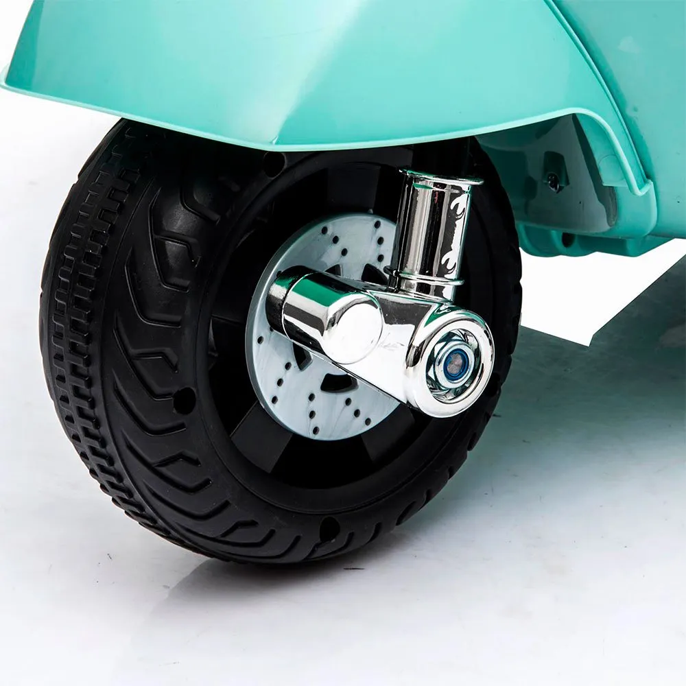 Tachan Mini Vespa 6v Blue Celeste License Fahrrad, Multicolor, 3-6Y Tachan Mini Vespa 6v Blue Celeste License Fahrrad, Multicolor, 3-6Y