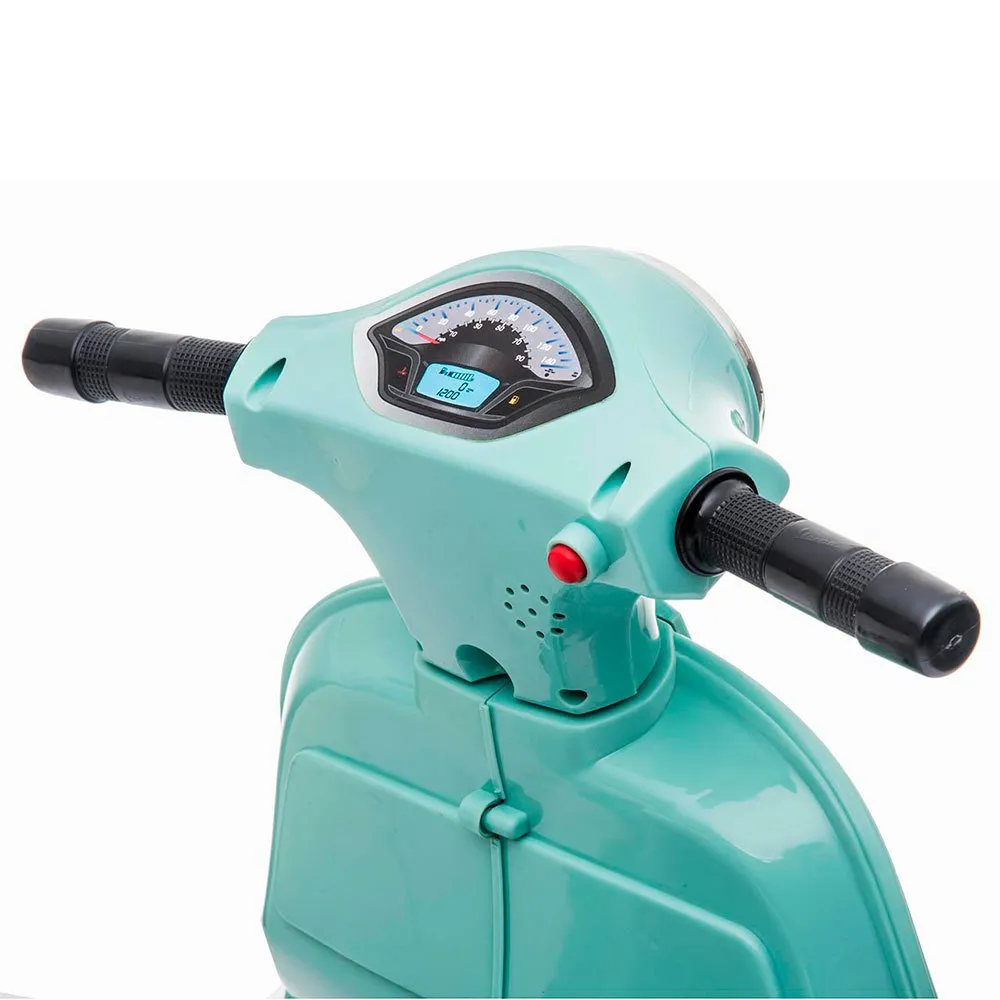 Tachan Mini Vespa 6v Blue Celeste License Fahrrad, Multicolor, 3-6Y Tachan Mini Vespa 6v Blue Celeste License Fahrrad, Multicolor, 3-6Y
