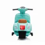 Tachan Mini Vespa 6v Blue Celeste License Fahrrad, Multicolor, 3-6Y