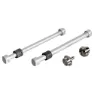 Tacx E-thru 10 Mm Achse, Silver, One Size