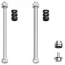 Tacx E-thru 10 Mm Achse, Silver, One Size