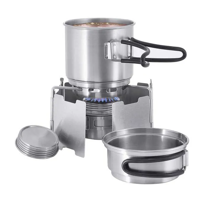 Tatonka Alkoholbrenner-set, Inox, One Size Tatonka Alkoholbrenner-set, Inox, One Size