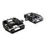 TATZE Mc Air Titanium Pedale, Black / silver, One Size