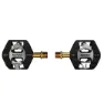 TATZE Mc Fly Titanium Pedale, Black / silver, One Size