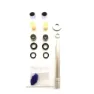 TATZE Two Face/mc Fly/mc Air Pedal-umbausatz, Black / silver, One Size