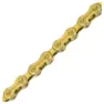 TAYA Deca-101 Road/mtb Kette, Ti gold, 116 Links, 10s