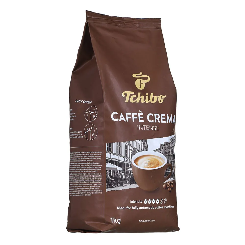 Tchibo Cafe Crema Intense Kaffeebohnen 1kg, Black, One Size Tchibo Cafe Crema Intense Kaffeebohnen 1kg, Black, One Size