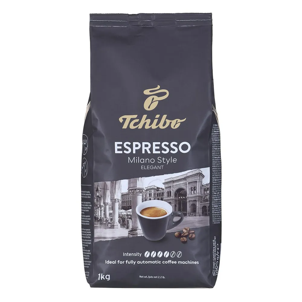 Tchibo Espresso Milano Style Kaffeebohnen 1kg, Black, One Size Tchibo Espresso Milano Style Kaffeebohnen 1kg, Black, One Size