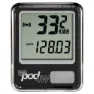 Techwell 4 Function Wireless Fahrradcomputer, Black, One Size