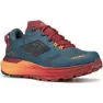 Dark blue / coral