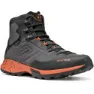 Dark grey / icon orange