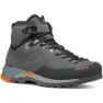 Dark grey / orange