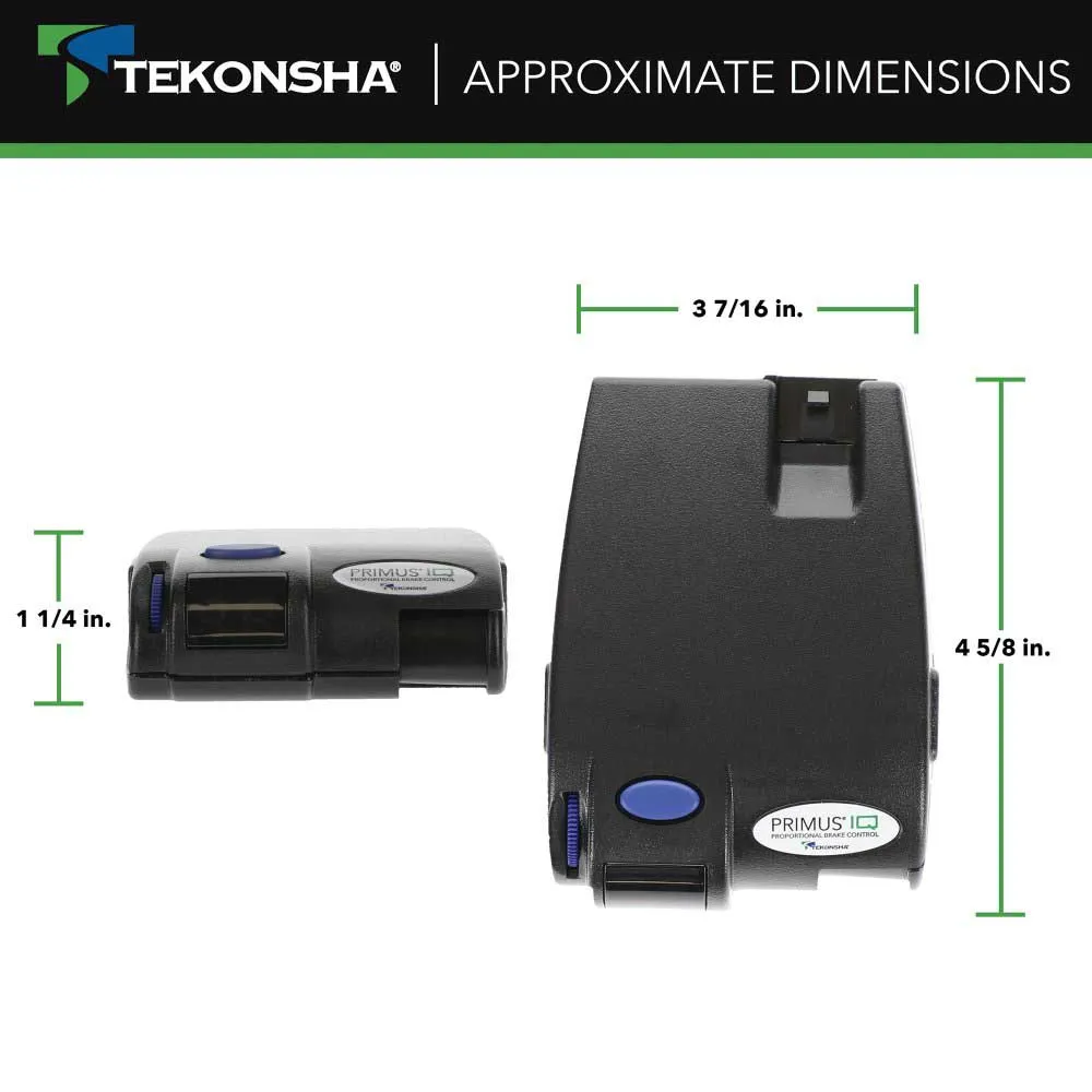 Tekonsha Primus Iq Anhängerbremsregler, Black, One Size Tekonsha Primus Iq Anhängerbremsregler, Black, One Size