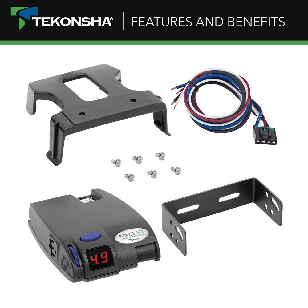 Tekonsha Primus Iq Anhängerbremsregler, Black, One Size Tekonsha Primus Iq Anhängerbremsregler, Black, One Size
