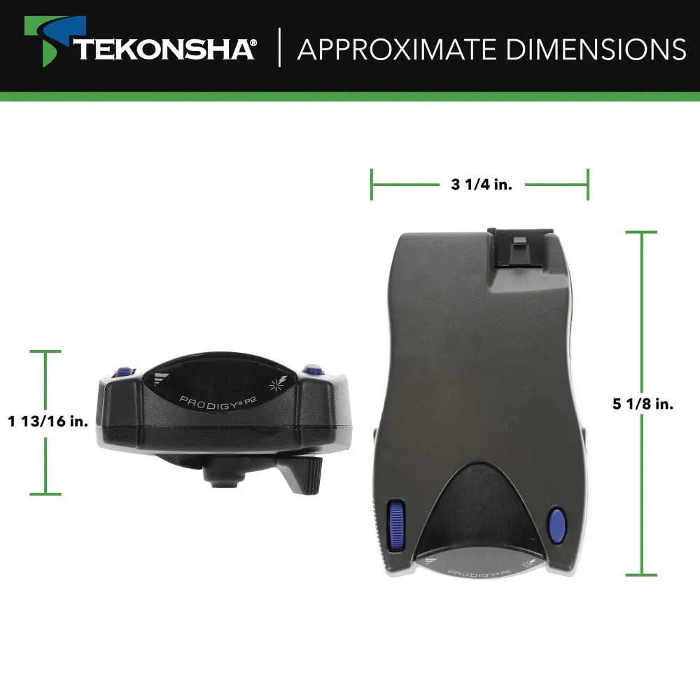 Tekonsha Prodigy P2 Anhängerbremsregler, Black, One Size Tekonsha Prodigy P2 Anhängerbremsregler, Black, One Size