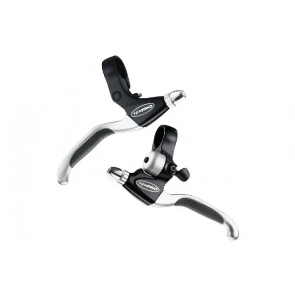 Tektro Bremshebelpaar CL530-RS + CL 535-RT Unisex, silber, TU Tektro Bremshebelpaar CL530-RS + CL 535-RT Unisex, silber, TU