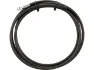 Tektro Bremsleitung Dash / Dash Carbon / Auriga mit Banjo, Schwarz, 1600mm
