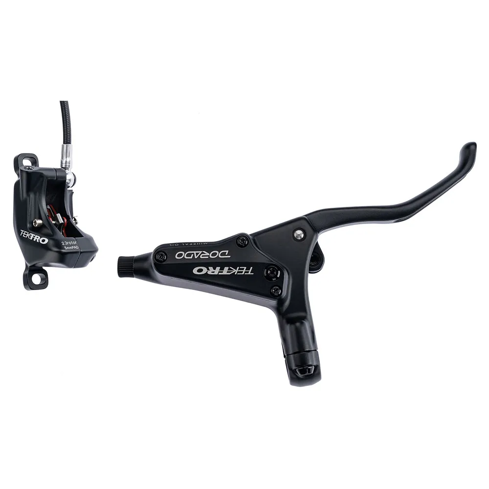 Tektro Dorado 4p Hd-m737 Hydraulic 4 Piston Hinterradbremse, Black, One Size Tektro Dorado 4p Hd-m737 Hydraulic 4 Piston Hinterradbremse, Black, One Size