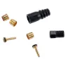Tektro Dorado 4p Hd-m737 Hydraulic 4 Piston Hinterradbremse, Black, One Size