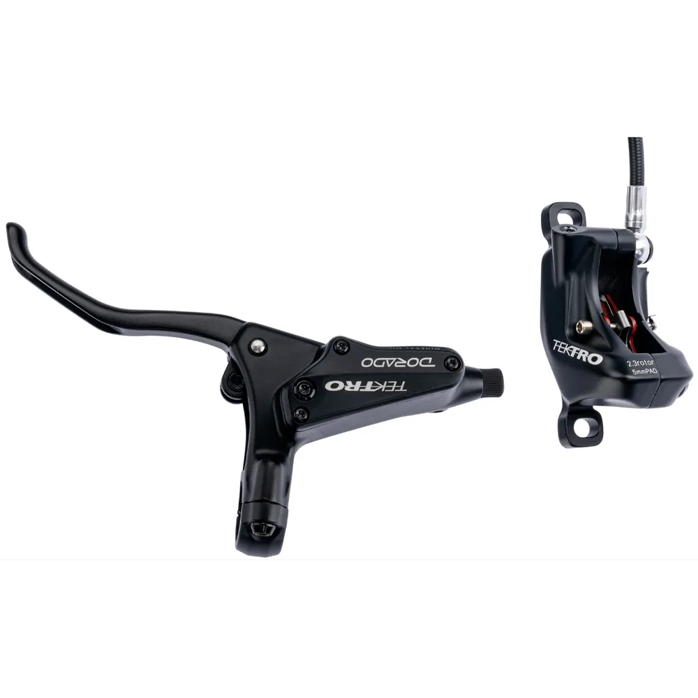 Tektro Dorado 4p Hd-m737 Hydraulic 4 Piston Vorderradbremse, Black, One Size Tektro Dorado 4p Hd-m737 Hydraulic 4 Piston Vorderradbremse, Black, One Size