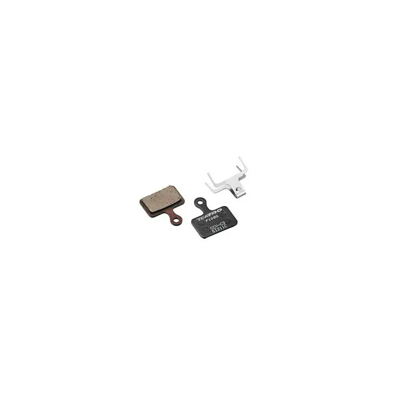 Tektro Ein Paar Bremsbeläge flat mount f10bs Unisex, schwarz, TU