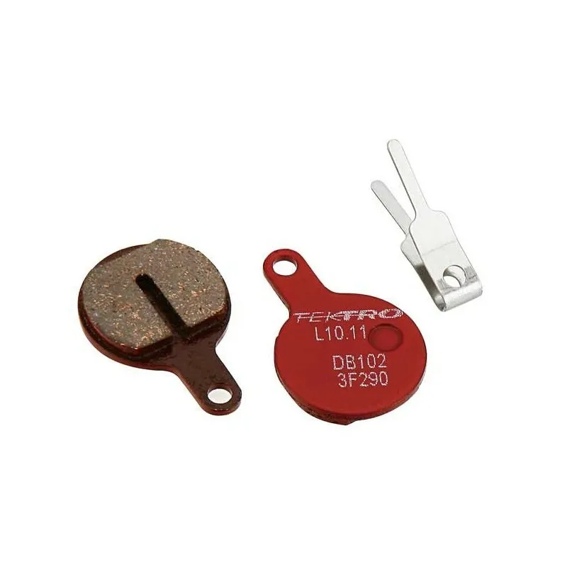 Tektro Ein Paar Bremsbeläge lyra l10.11 Unisex, rot, TU Tektro Ein Paar Bremsbeläge lyra l10.11 Unisex, rot, TU
