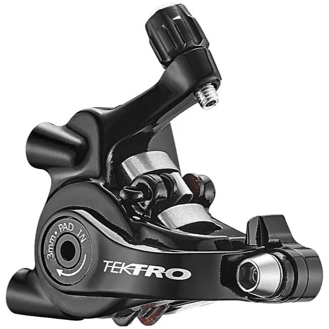 Tektro Md-c550 Flat Mount Scheibenbremssattel, Black, One Size Tektro Md-c550 Flat Mount Scheibenbremssattel, Black, One Size