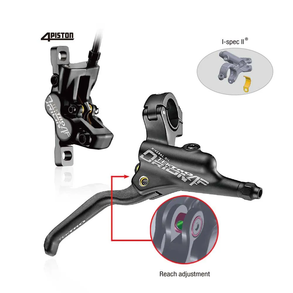 Tektro Orion Hd-m745 Hinterradbremse, Black, One Size Tektro Orion Hd-m745 Hinterradbremse, Black, One Size