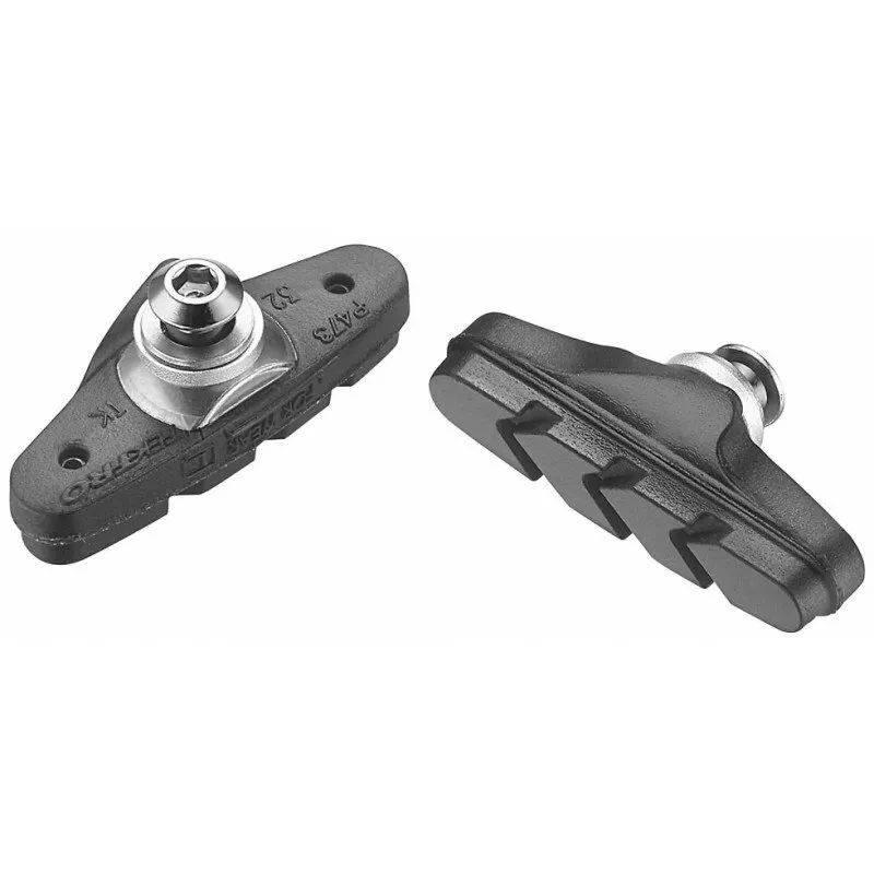 Tektro P473 55 Mm Komplette Felgenbremsbeläge 25 Einheiten, Black / silver, One Size Tektro P473 55 Mm Komplette Felgenbremsbeläge 25 Einheiten, Black / silver, One Size