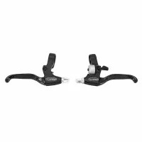 Tektro Paar Bremshebel MTB-MTB 4 doights mit integrierter Klingel compatible Drehgriff Tektro V-Brake Unisex Tektro Paar Bremshebel MTB-MTB 4 doights mit integrierter Klingel compatible Drehgriff Tektro V-Brake Unisex