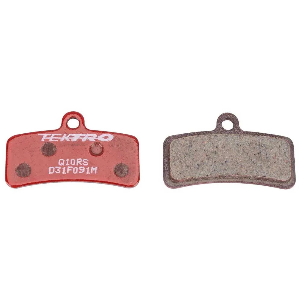 Tektro Q10rs Harz-scheibenbremsbeläge 10 Einheiten, Red, One Size