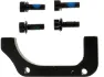 Tektro Scheibenbremsadapter AQ1.0 für 203, Schwarz, PM auf PM