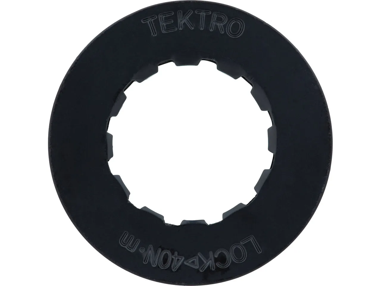 Tektro SP-TR50 Disc Center Lock Verschlussring mit Innenverzahnung, Schwarz, one_size Tektro SP-TR50 Disc Center Lock Verschlussring mit Innenverzahnung, Schwarz, one_size