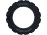 Tektro SP-TR55 Disc Center Lock Verschlussring mit Außenverzahnung, Schwarz, one_size