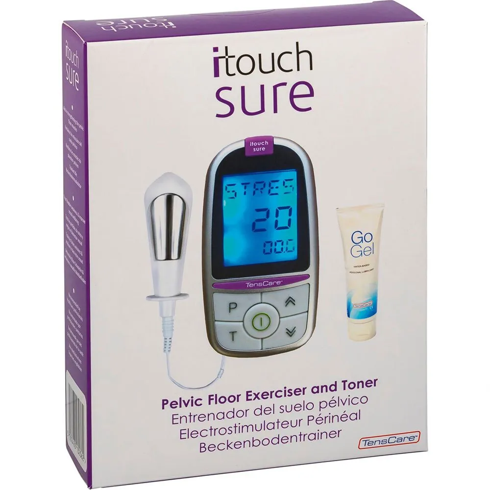 Tenscare Itouch Sure+gel Beckenboden-trainingsgerät, White, One Size, EU Plug 220V Tenscare Itouch Sure+gel Beckenboden-trainingsgerät, White, One Size, EU Plug 220V
