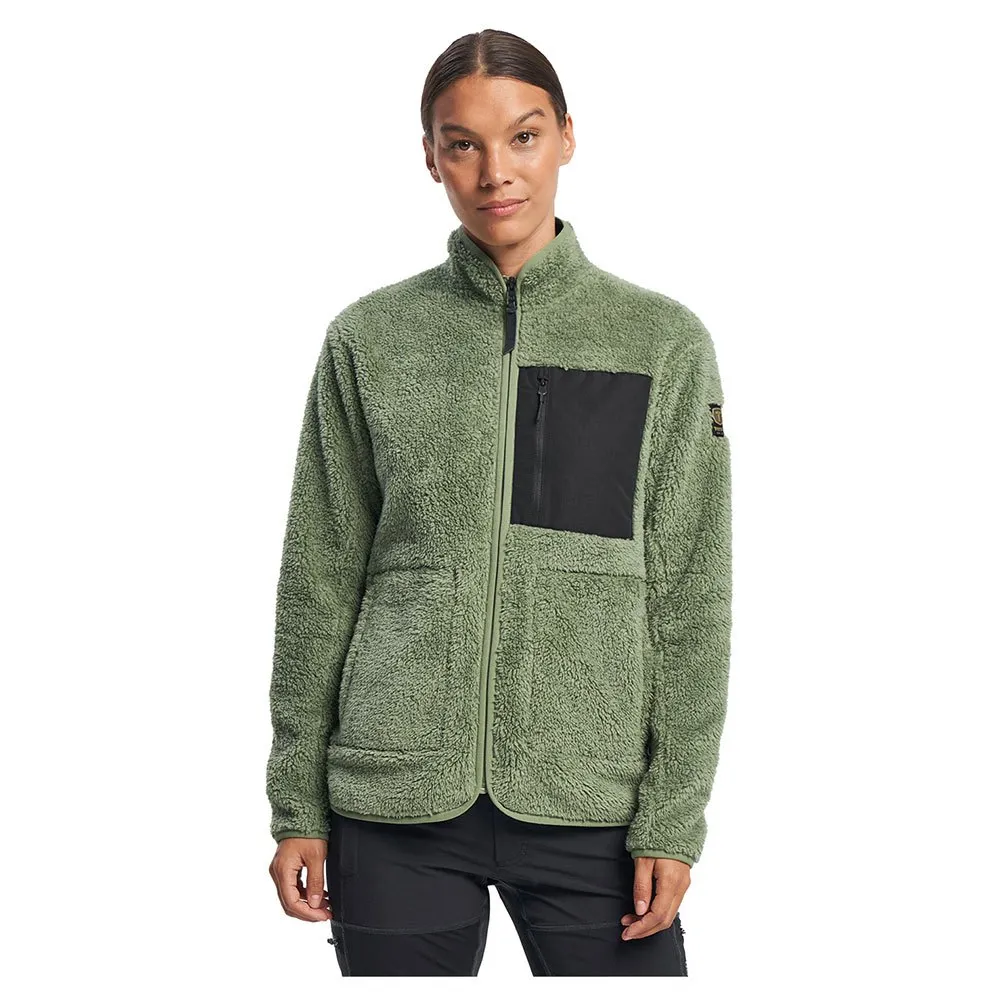Tenson Thermal Pile Fleece Mit Durchgehendem Reißverschluss