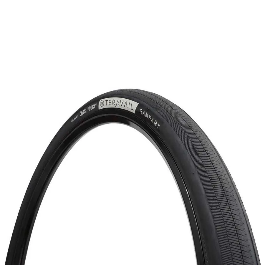 Teravail Rampart Light And Supple 60tpi Tubeless 700c X 42 Rennradreifen, Black, 700C x 42 Teravail Rampart Light And Supple 60tpi Tubeless 700c X 42 Rennradreifen, Black, 700C x 42