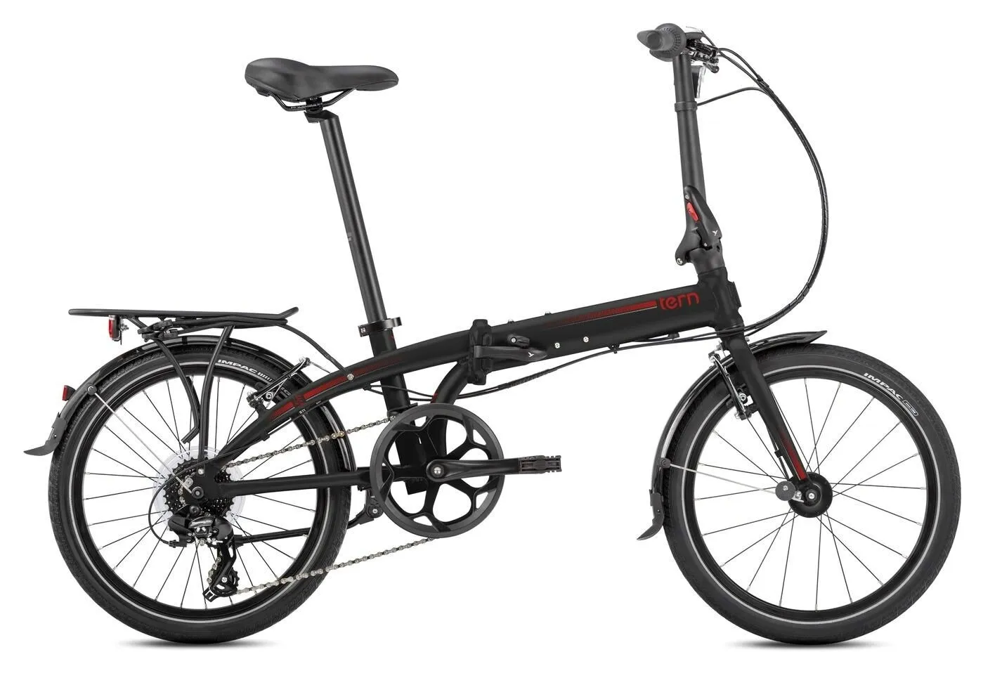 Tern Link C8 black 2024 20" Faltrahmen, Hersteller-black, U Tern Link C8 black 2024 20" Faltrahmen, Hersteller-black, U