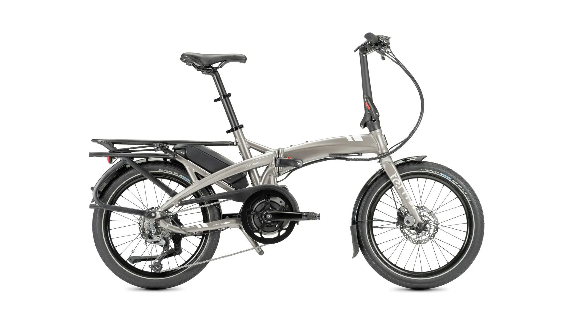 Tern Vektron Q9 MET.SILVER/SILVER 20" 400 Wh Wave, Silber, Unisize Tern Vektron Q9 MET.SILVER/SILVER 20" 400 Wh Wave, Silber, Unisize
